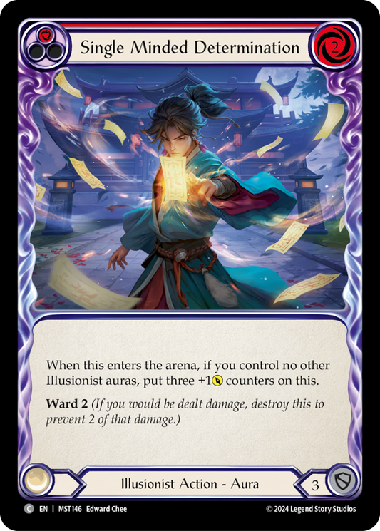 Single Minded Determination - Red (MST) #MST146 [EN/N]