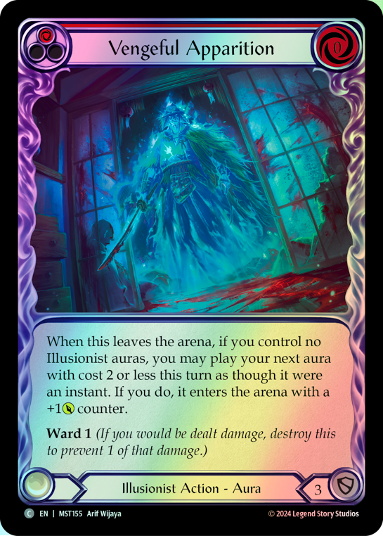 Vengeful Apparition - Red (MST) #MST155 [EN/F]