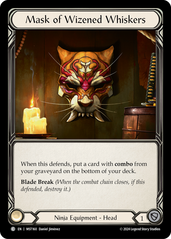 Mask of Wizened Whiskers (MST) #MST160 [EN/N]