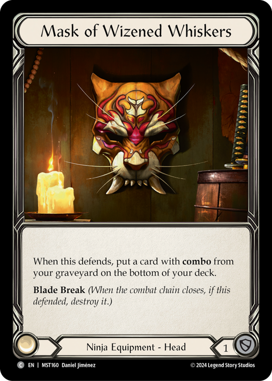 Mask of Wizened Whiskers (MST) #MST160 [EN/N]