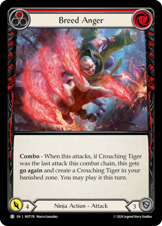 Breed Anger - Red (MST) #MST176 [EN/N]