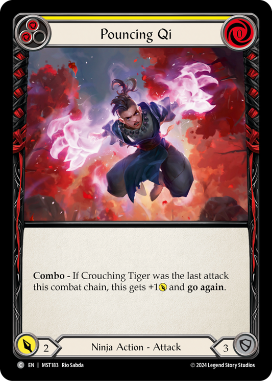 Pouncing Qi - Yellow (MST) #MST183 [EN/N]