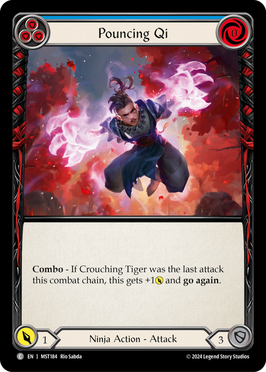 Pouncing Qi - Blue (MST) #MST184 [EN/N]