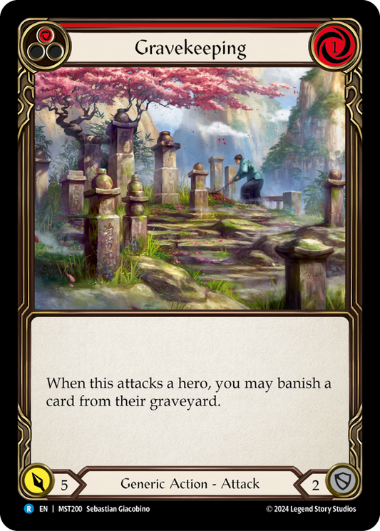 Gravekeeping - Red (MST) #MST200 [EN/N]