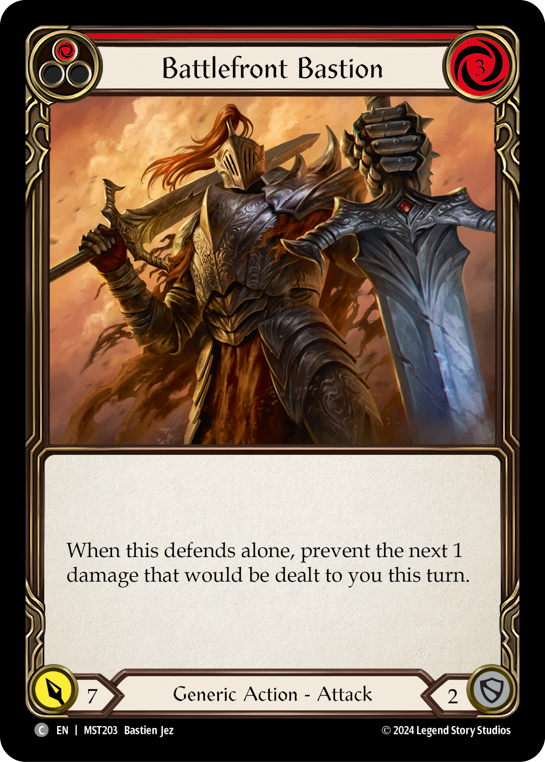 Battlefront Bastion - Red (MST) #MST203 [EN/N] s/o