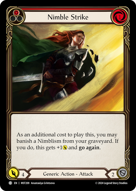 Nimble Strike - Red (MST) #MST209 [EN/N]