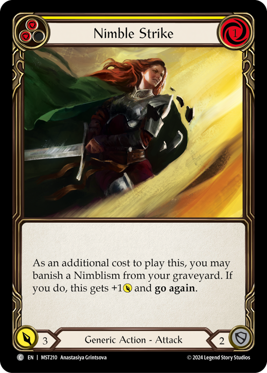 Nimble Strike - Yellow (MST) #MST210 [EN/N]