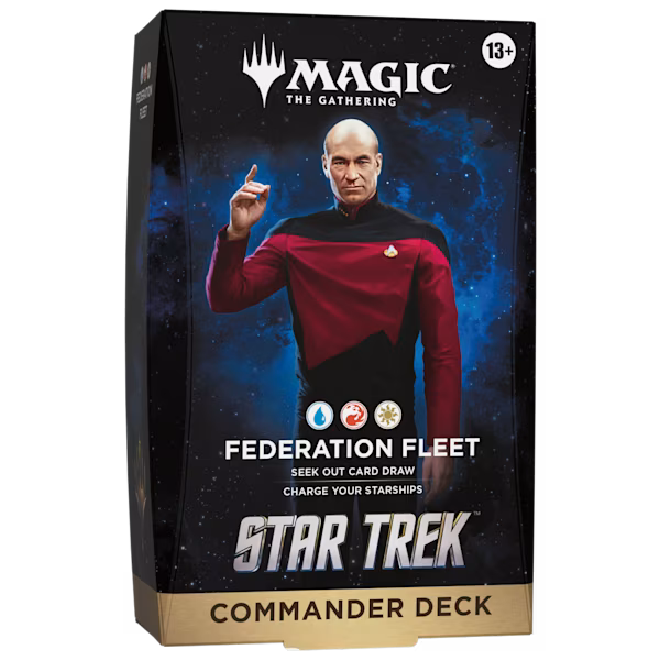 [PRE-ORDER] Magic: The Gathering x Star Trek - Commander Deck: Federation Fleet (est. arrival Nov. 18)