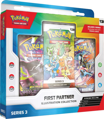 [PRE-ORDER] Pokemon TCG  First Partner Illustration Collection Series 3 [SUBJECT TO ALLOCATION]