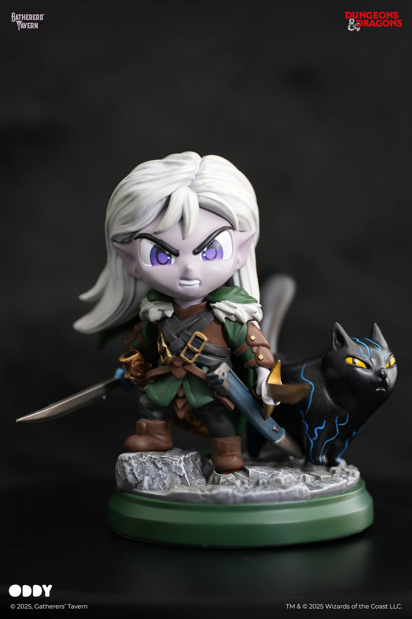 Drizzt Do'urden (with Guenhwyvar) ODDY Figure