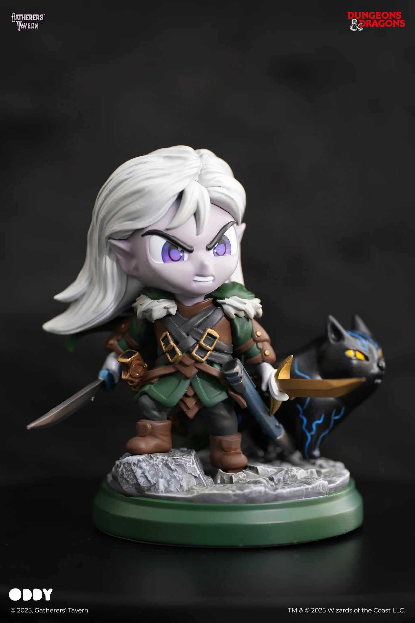 Drizzt Do'urden (with Guenhwyvar) ODDY Figure