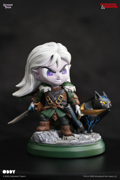 Drizzt Do'urden (with Guenhwyvar) ODDY Figure