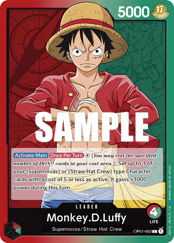 Monkey.D.Luffy (OP01-003) (OP-01) #OP01-003 [EN]