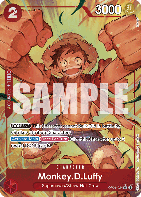 Monkey.D.Luffy (OP01-024) (PRB-01) #OP01-024_p3 [EN] s/o