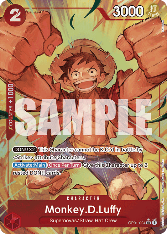 Monkey.D.Luffy (OP01-024) (PRB-01) #OP01-024_p3 [EN] s/o