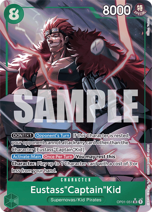Eustass"Captain"Kid (OP01-051) (PRB-01) #OP01-051_p4 [EN] s/o
