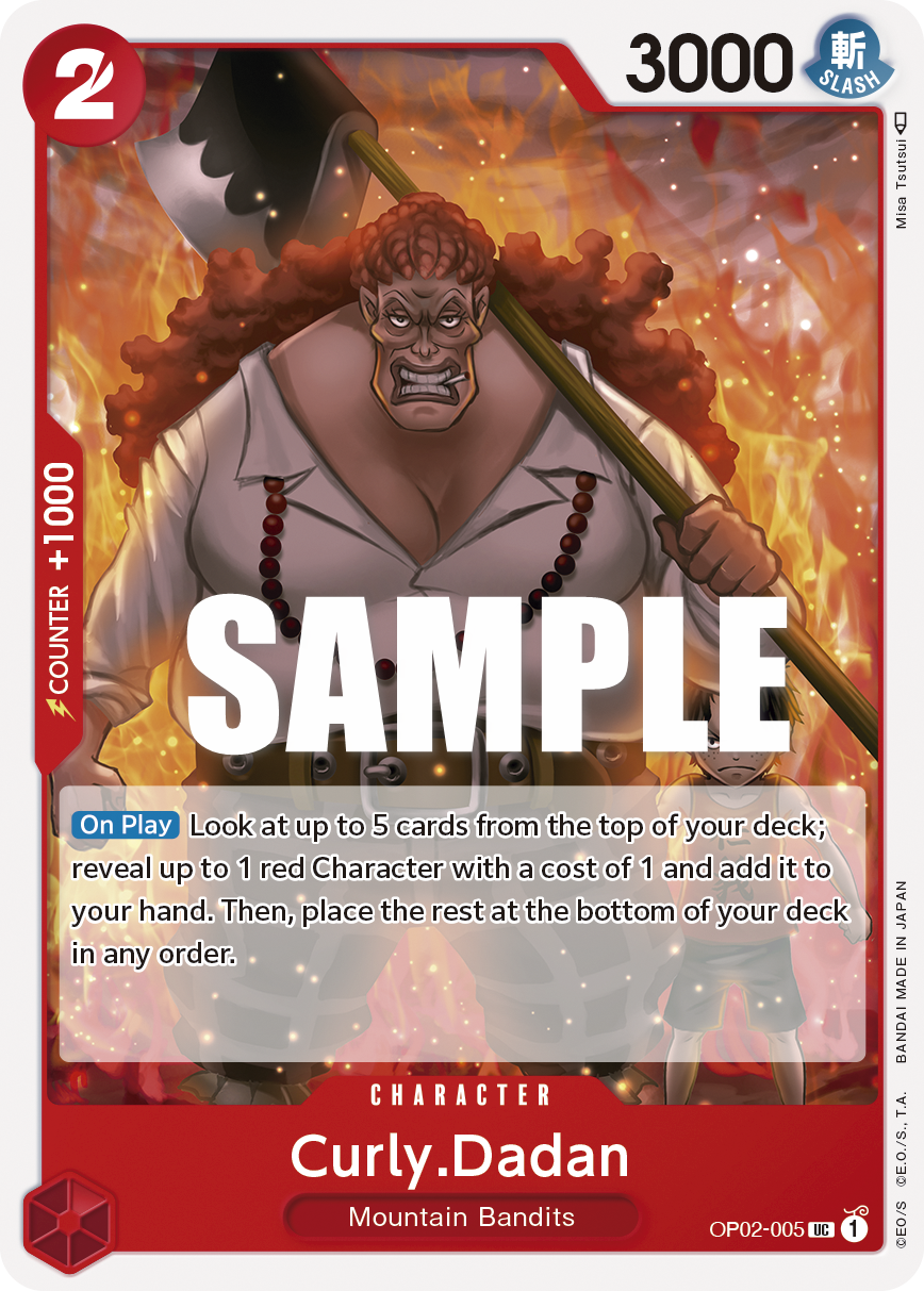 Curly.Dadan (OP02-005) (OP-02) #OP02-005 [EN]