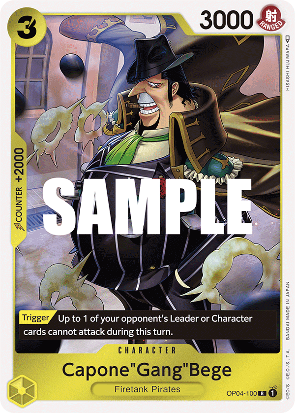 Capone"Gang"Bege (OP04-100) (OP-04) #OP04-100 [EN]
