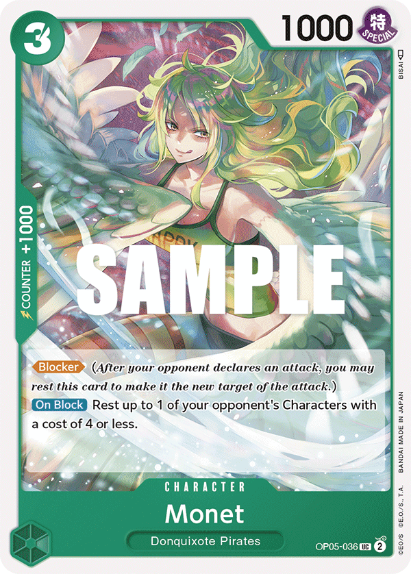 Monet (OP05-036) (OP-05) #OP05-036 [EN]