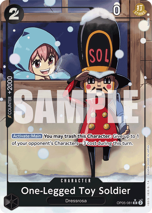 One-Legged Toy Soldier (OP05-081) (PRB-01) #OP05-081_p4 [EN]