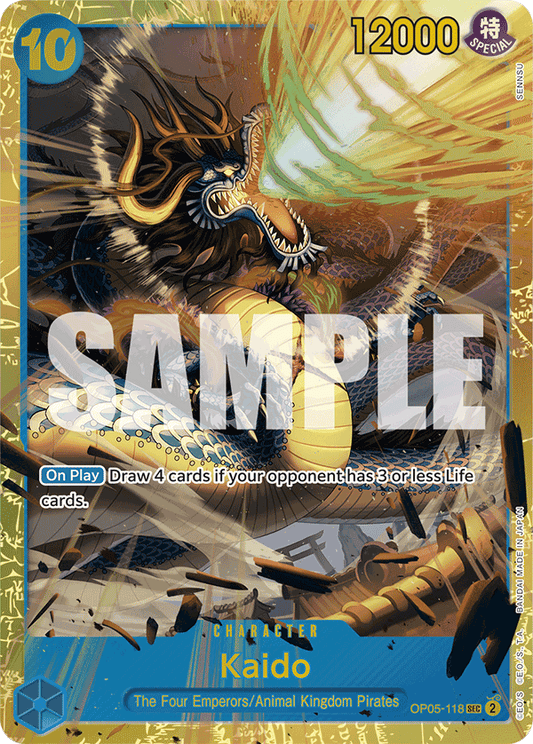 Kaido (OP05-118) (PRB-01) #OP05-118_p2 [EN] s/o