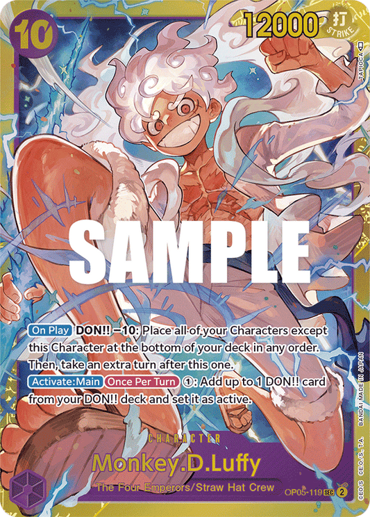 Monkey.D.Luffy (OP05-119) (OP-05) #OP05-119 [EN] s/o
