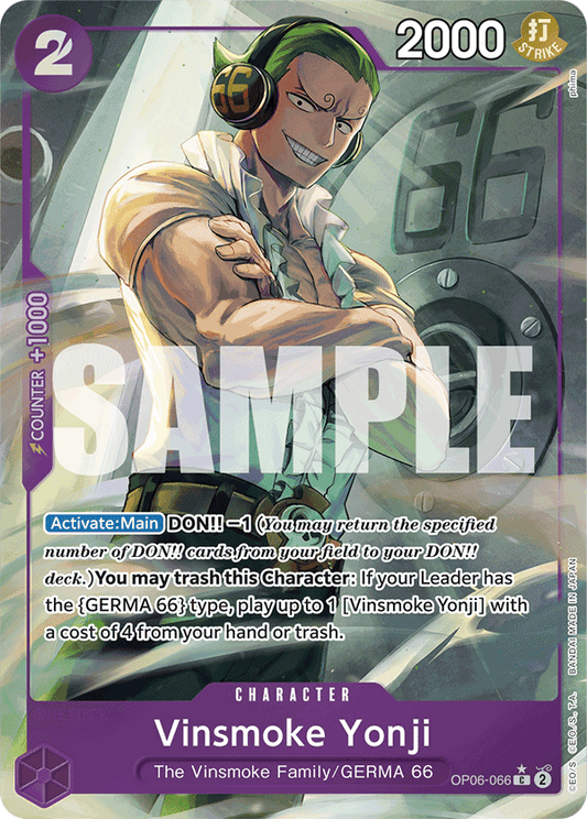 Vinsmoke Yonji (OP06-066) (PRB-01) #OP06-066_p3 [EN] s/o