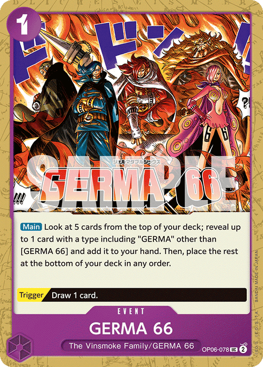 GERMA 66 (OP06-078) (OP-06) #OP06-078 [EN]