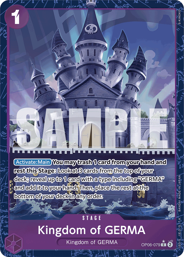 Kingdom of GERMA (OP06-079) (PRB-01) #OP06-079_p4 [EN]
