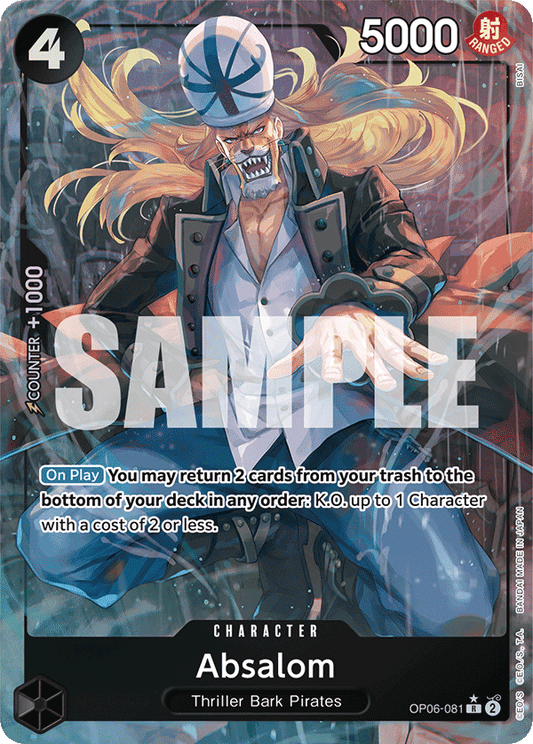 Absalom (OP06-081) (OP-06) #OP06-081_p1 [EN] s/o