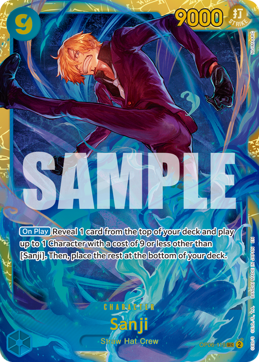 Sanji (OP06-119) (PRB-02) #OP06-119_r1 [EN] s/o