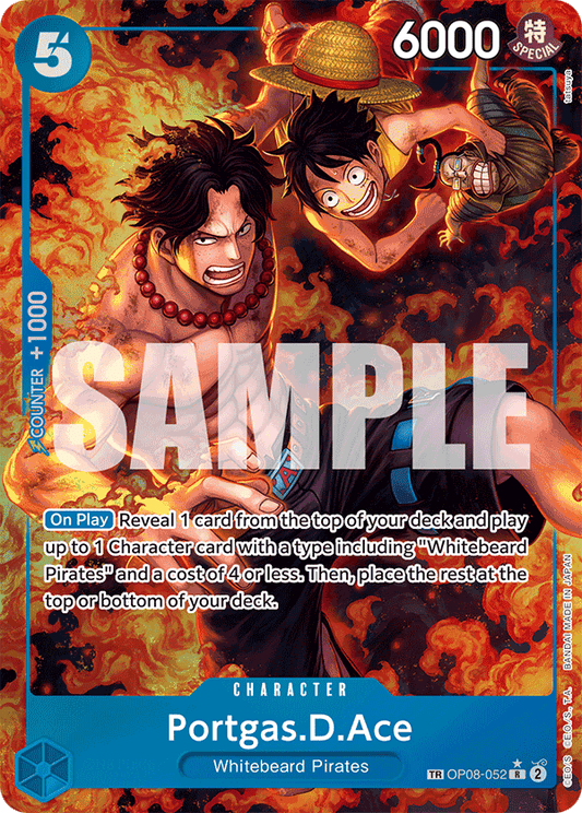 Portgas.D.Ace (OP08-052) (OP-10) #OP08-052_p2 [EN]