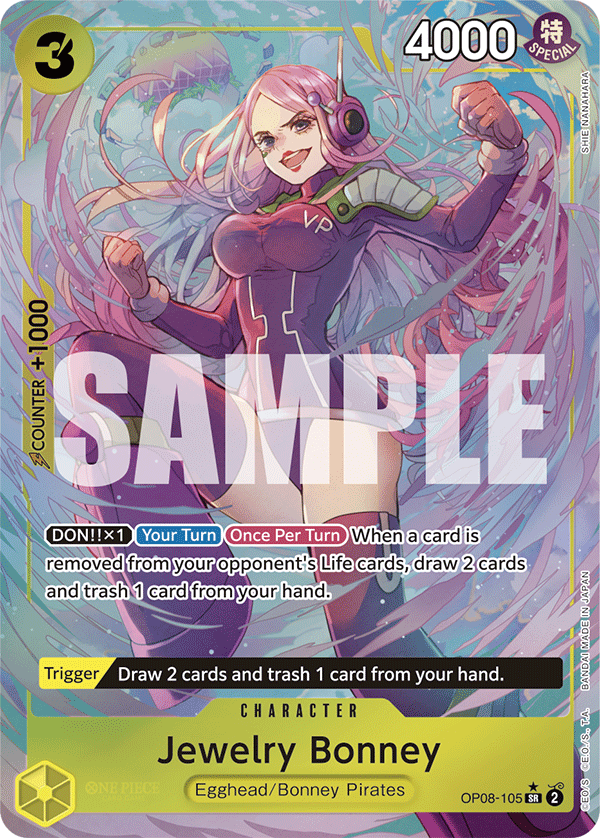 Jewelry Bonney (OP08-105) (OP-08) #OP08-105_p1 [EN]