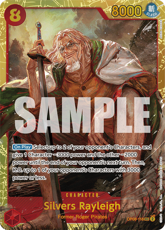 Silvers Rayleigh (OP08-118) (OP-08) #OP08-118 [EN] s/o