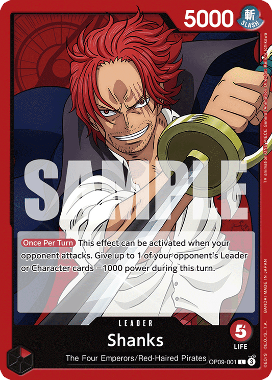Shanks (OP09-001) (OP-09) #OP09-001 [EN]