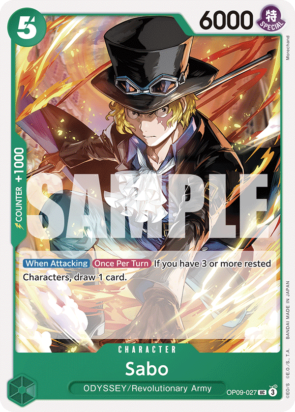 Sabo (OP09-027) (OP-09) #OP09-027 [EN]