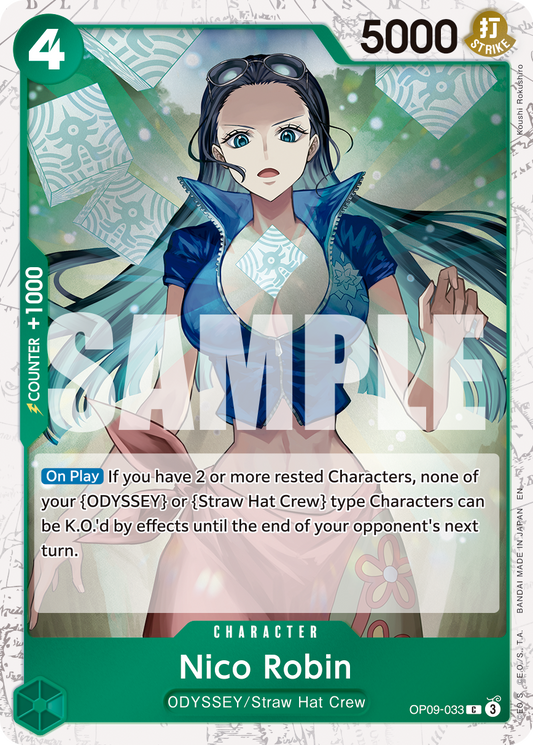 Nico Robin (OP09-033) (PRB-02) #OP09-033_p1 [EN]