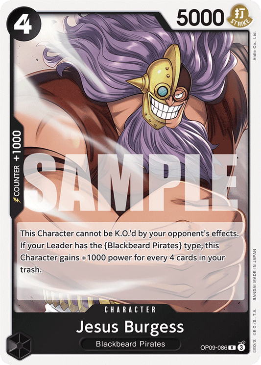 Jesus Burgess (OP09-086) (OP-09) #OP09-086 [EN]