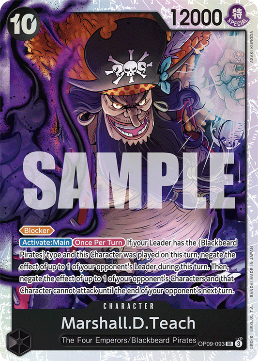 Marshall.D.Teach (OP09-093) (OP-09) #OP09-093 [EN]