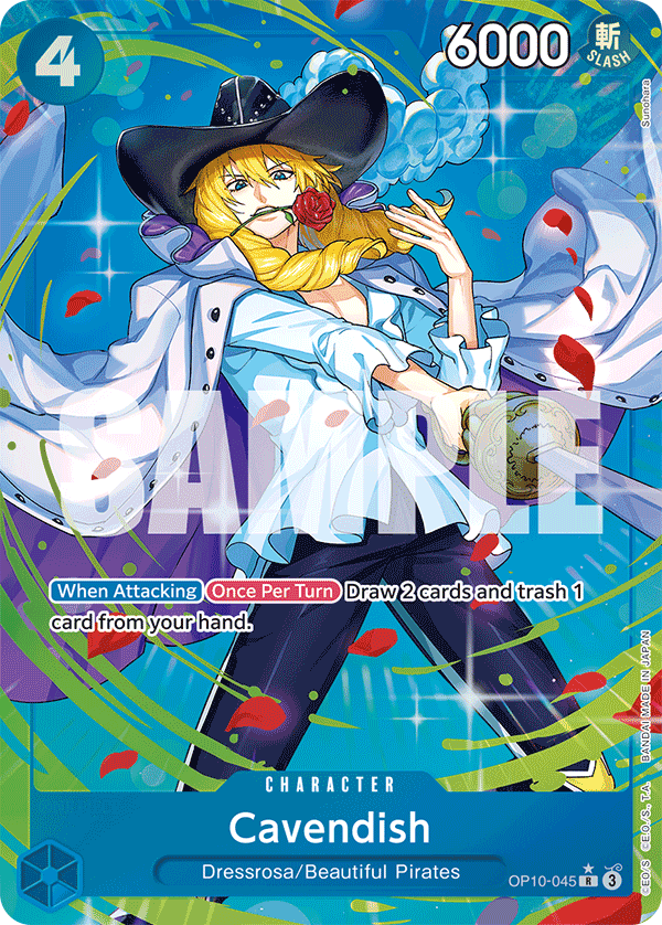 Cavendish (OP10-045) (OP-10) #OP10-045_p1 [EN] s/o