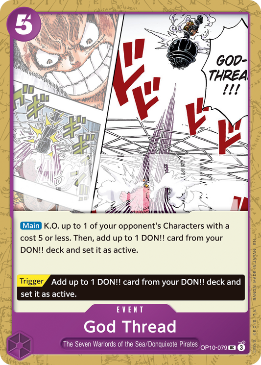 God Thread (OP10-079) (PRB-02) #OP10-079_r1 [EN]