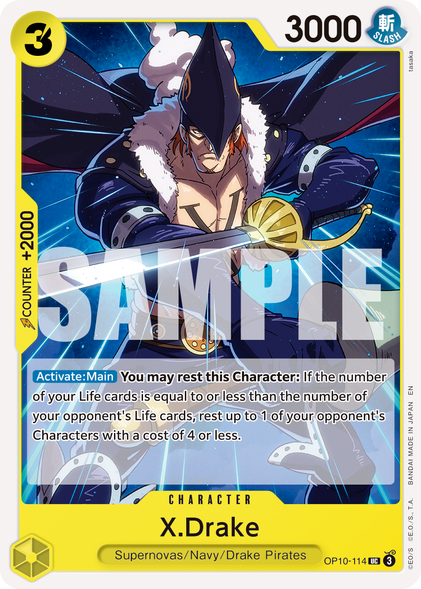 X.Drake (OP10-114) (PRB-02) #OP10-114_r1 [EN]