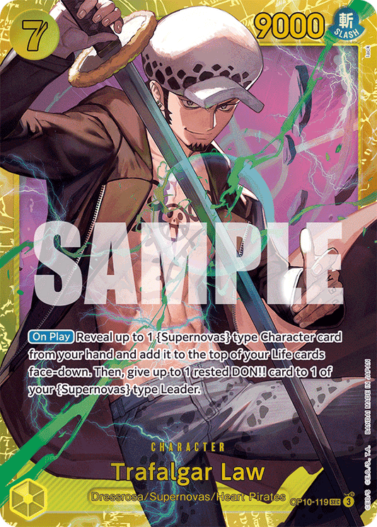 Trafalgar Law (OP10-119) (OP-10) #OP10-119 [EN]