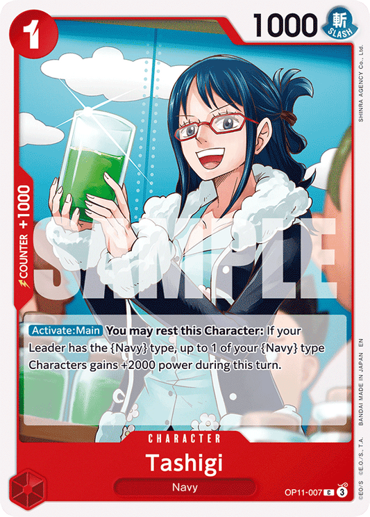 Tashigi (OP11-007) (OP-11) #OP11-007 [EN]