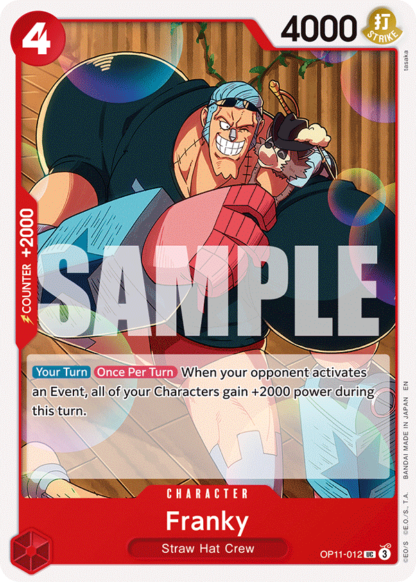 Franky (OP11-012) (OP-11) #OP11-012 [EN] s/o