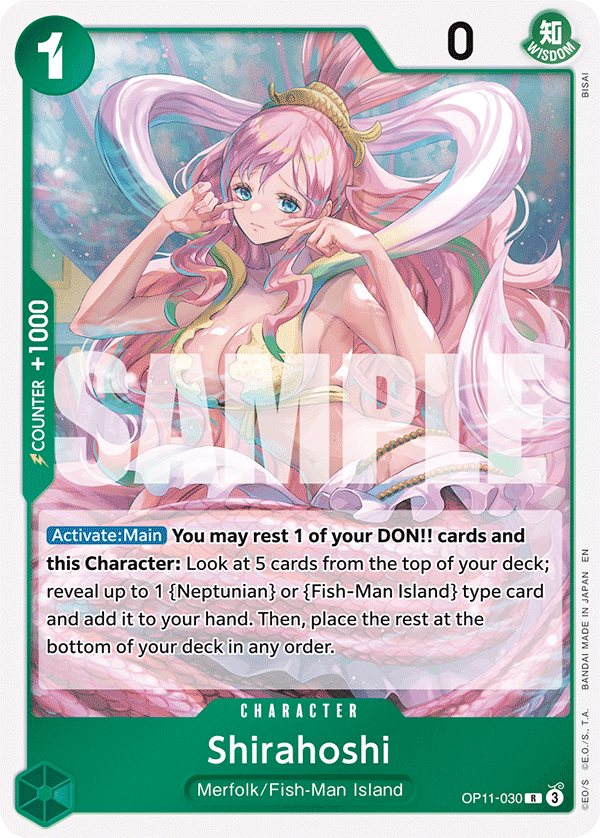 Shirahoshi (OP11-030) (OP-11) #OP11-030 [EN] s/o