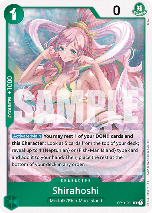 Shirahoshi (OP11-030) (OP-11) #OP11-030 [EN] s/o