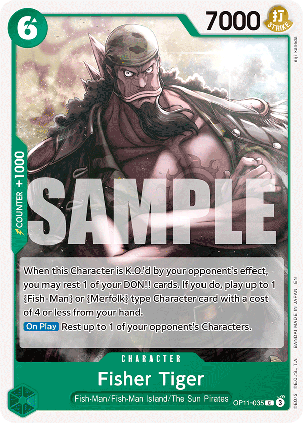 Fisher Tiger (OP11-035) (OP-11) #OP11-035 [EN]