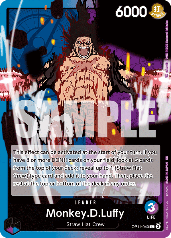 Monkey.D.Luffy (OP11-040) (OP-11) #OP11-040 [EN] s/o