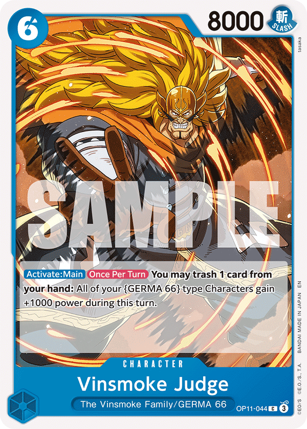 Vinsmoke Judge (OP11-044) (OP-11) #OP11-044 [EN]